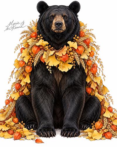 The Gilded Warden — Fine Art Illustration Print