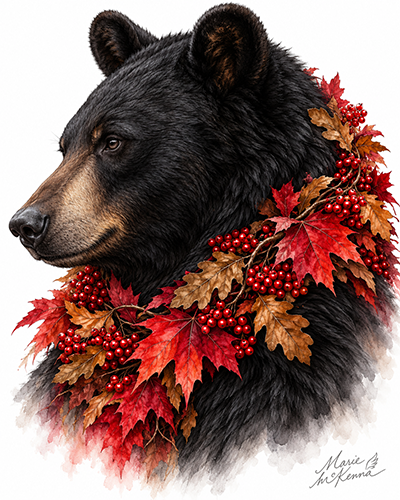 The Scarlet Bastion — Fine Art Illustration Print