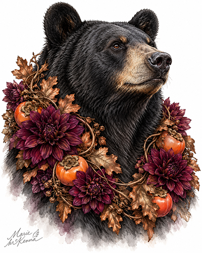 The Garnet Castellan — Fine Art Illustration Print