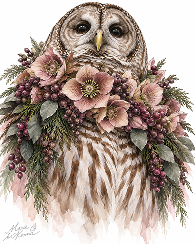 The Silverleaf Duchess — Fine Art Illustration Print