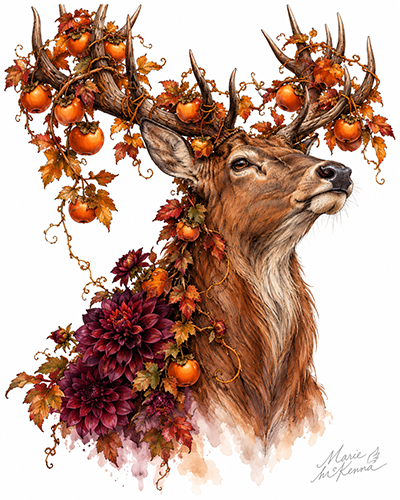The Sovereign’s Glance — Fine Art Illustration Print