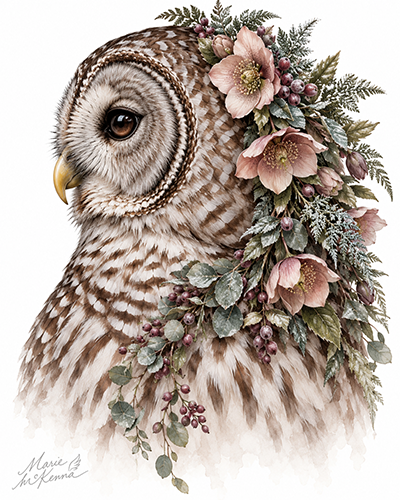 The Autumn Courtier — Fine Art Illustration Print