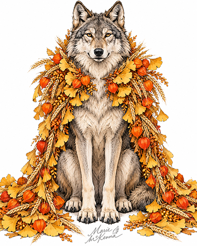 The Imperial Mantle — Fine Art Illustration Print