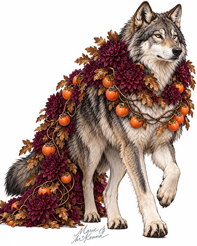 The Velvet Vanguard — Fine Art Illustration Print