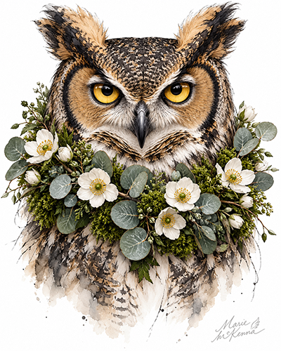 The Ivory Scholar — Fine Art Illustration Print