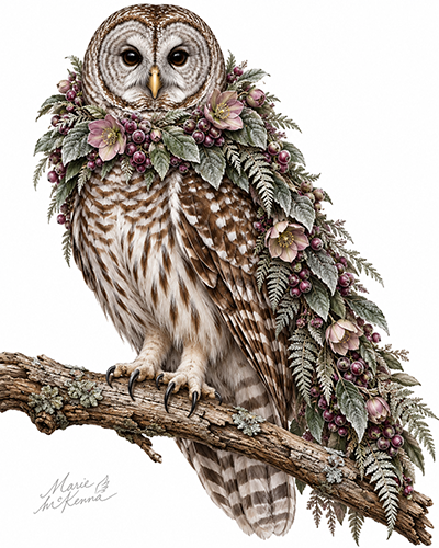 The Rosewood Oracle — Fine Art Illustration Print