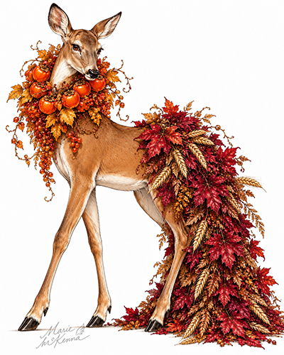 The Woodland Heiress — Fine Art Illustration Print