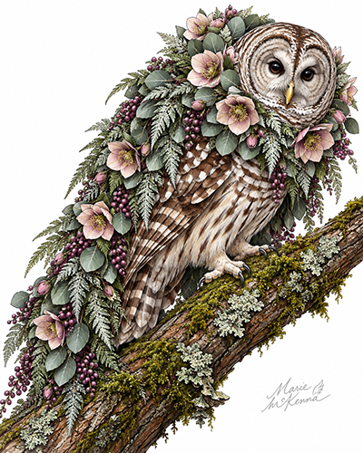 The Silverwing Envoy — Fine Art Illustration Print
