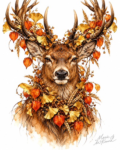 The Hearth of the Woods — Fine Art Illustration Print