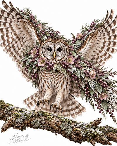 The Rosewood Elder — Fine Art Illustration Print